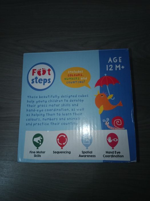 Jucărie învățare bebeluși copii cuburi staking 12 luni