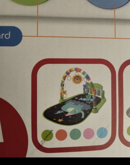 Saltea activități bebe