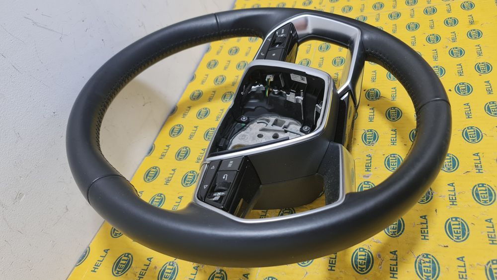 Volan piele încălzire vibratii padele dsg Audi a6 a8 q7 q8 4KE419091A