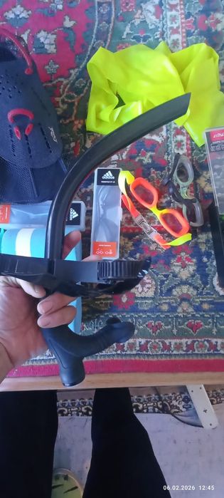 Очки 5 шт ласты шапка трупка и тд