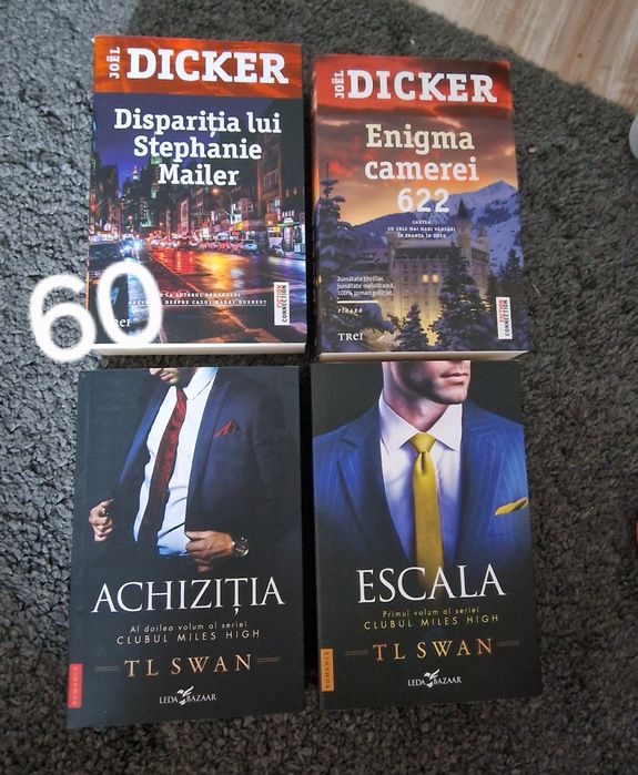 Carti diverse, dragoste, adolescenti, suspans, crime