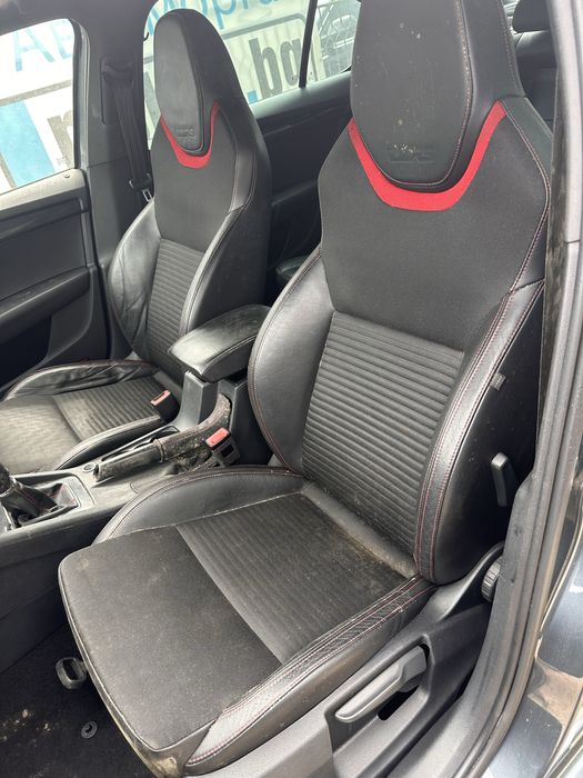 Седалки шкода октавия врс / салон skoda octavia vrs