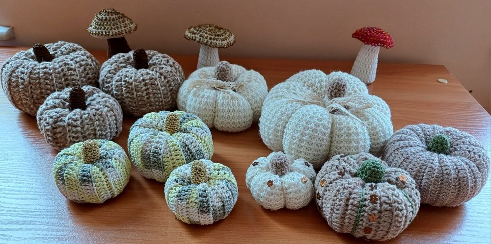 Плетени тикви и гъбки