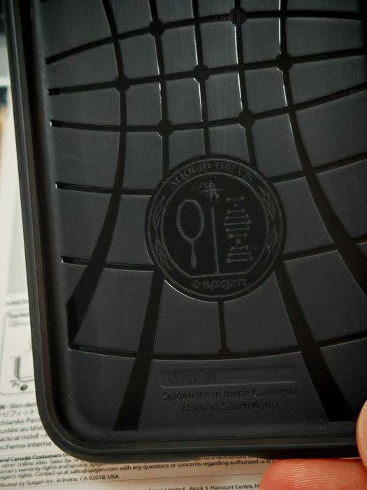 Противоударен Силиконов Калъф за iPhone 11 Pro / Spigen Core Armor Case / Черен /