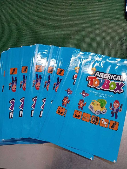 Upakovka Brend paket plenka ishlab chiqaramiz optom