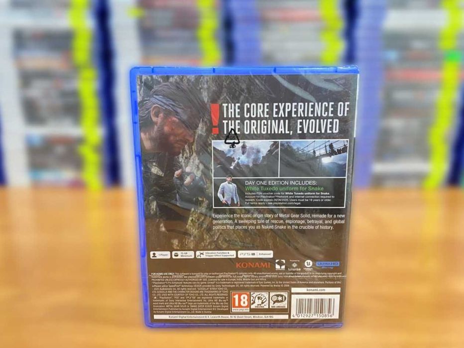 Новый Metal Gear Solid: Delta Snake Eater - Day One PS5 Много Игр
