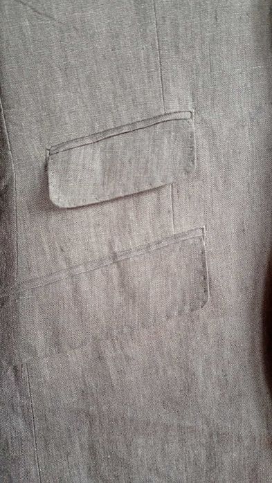 Мъжки костюм 100% лен + подарък