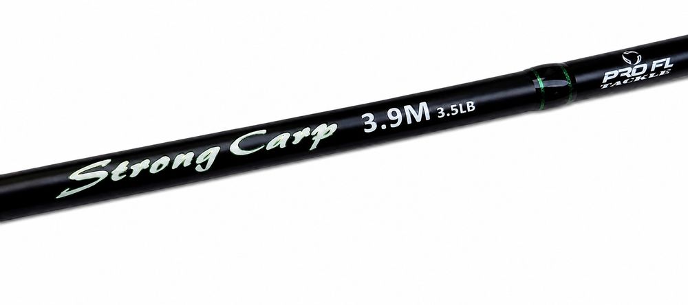 SET 4 Lansete 3,90metri PRO FL Strong Carp 3.5lbs 3segmente NEW 2026