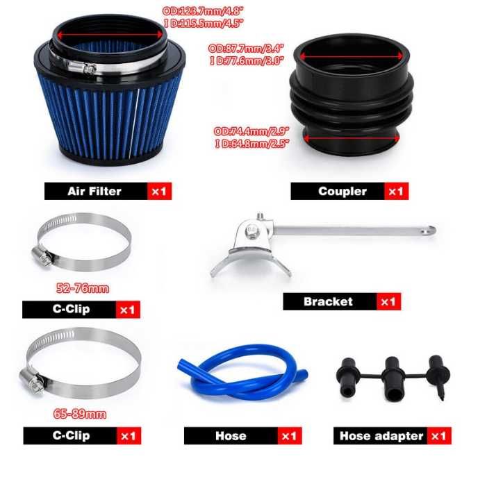 Спортен Филтър с PVC Тръба SIMOTA