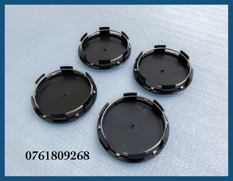 Set 4 capace negu-crom 60mm jante aliaj Mercedes Benz