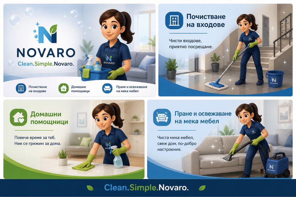 За помощ в дома - NOVARO
