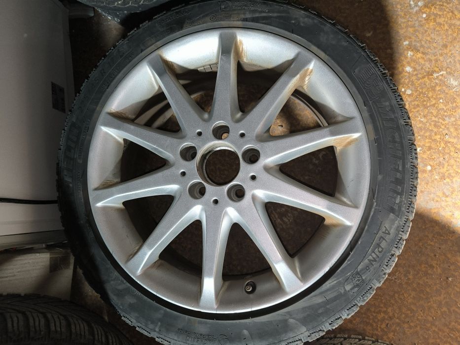 Лети Джанти за Мерцедес 17 5x112 с зимни гуми