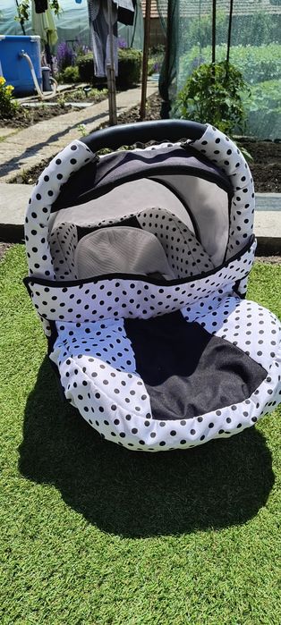 Бебешка количка с 3 коша gusio Carrera princes