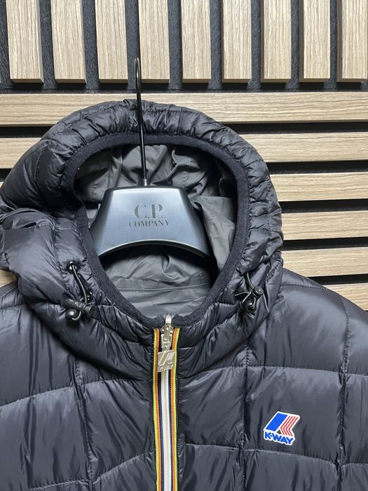 K-Way ITALY : Яке с пух и две лица размер М/Л Оригинал