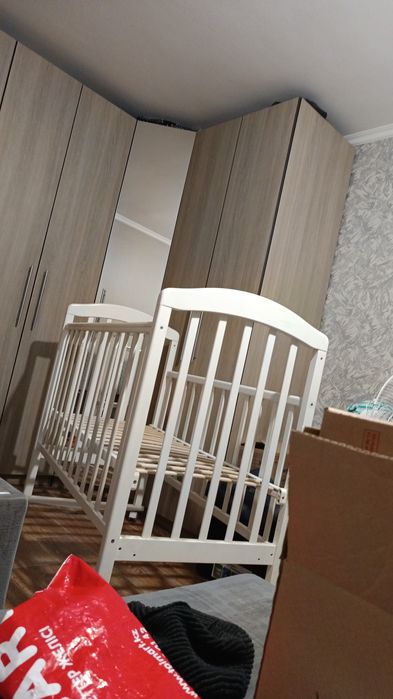 Детская кроватка 120х60 см + матрас