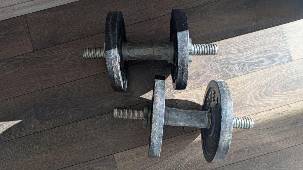 Дъмбели с метални дискове