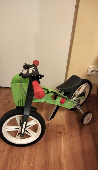 Bicicleta Xbike pentru copii fără pedale, cu roti ajutatoare si frane