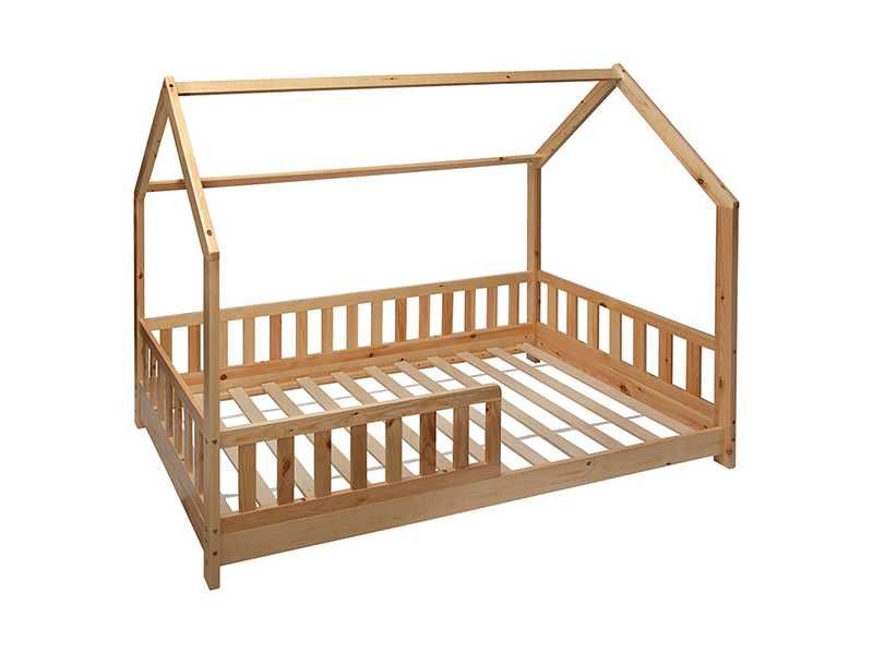 Легло, Sleepy, Натурален, Бял, Дърво, 90х190см.