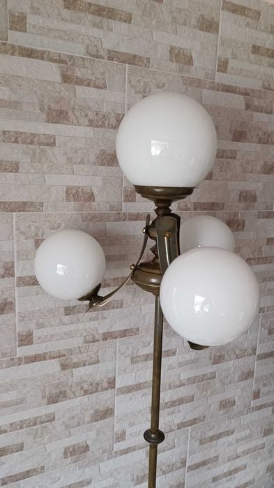 Стара месингова лампа - лампион - немски