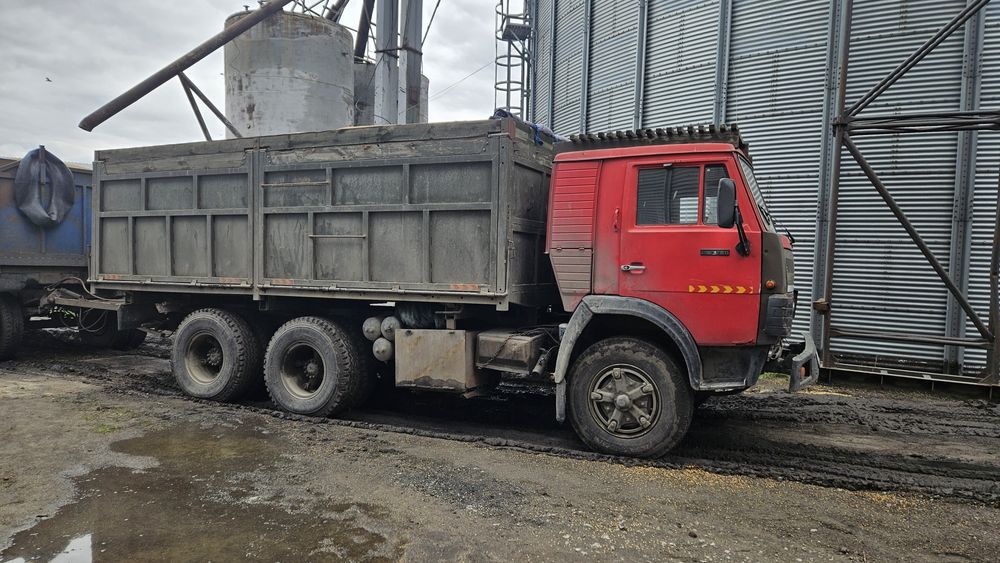 Камаз с прицепом