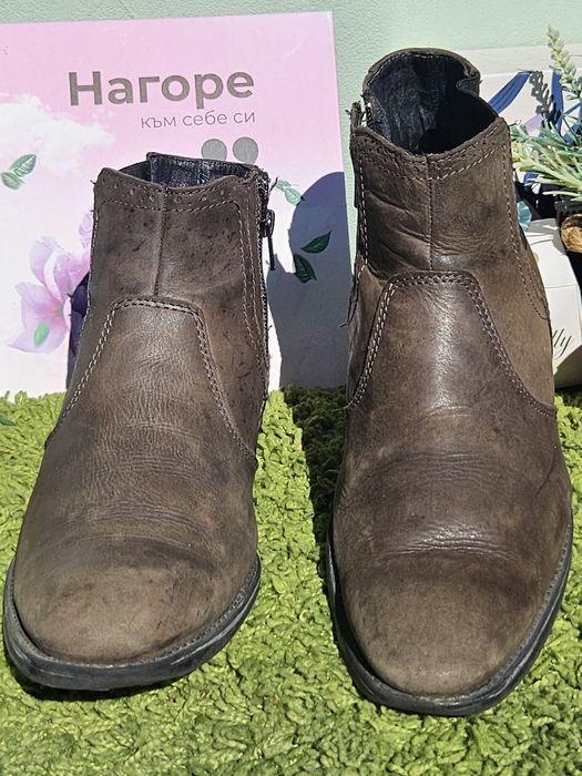 Limited мъжки боти от кожа N42