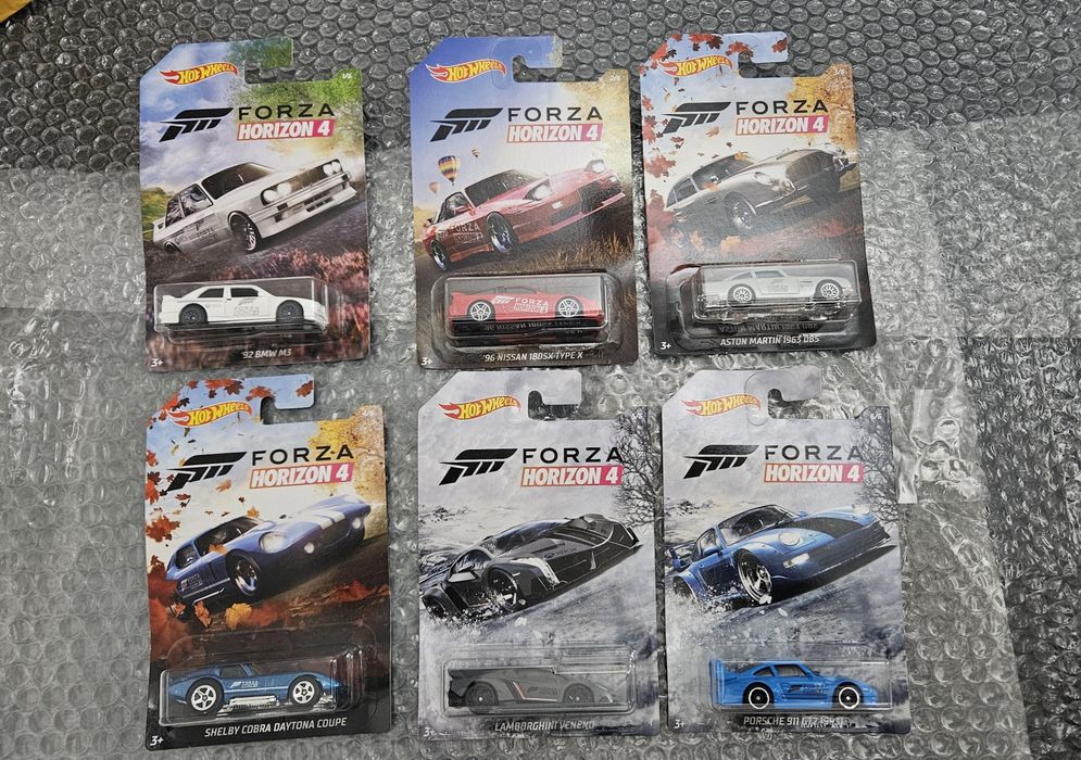 Forza Horizon Motosport hot wheels сет колички BMW  Porsche