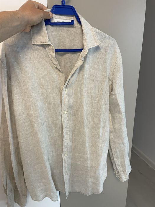 Мъжка Ленена Риза Zara