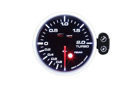 Boost meter boostmeter буст метър буустметър DEPO 0-2бара 52мм ze-060
