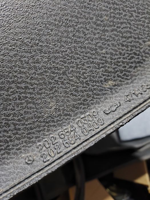 Полики mercedes w202 цешка / 210