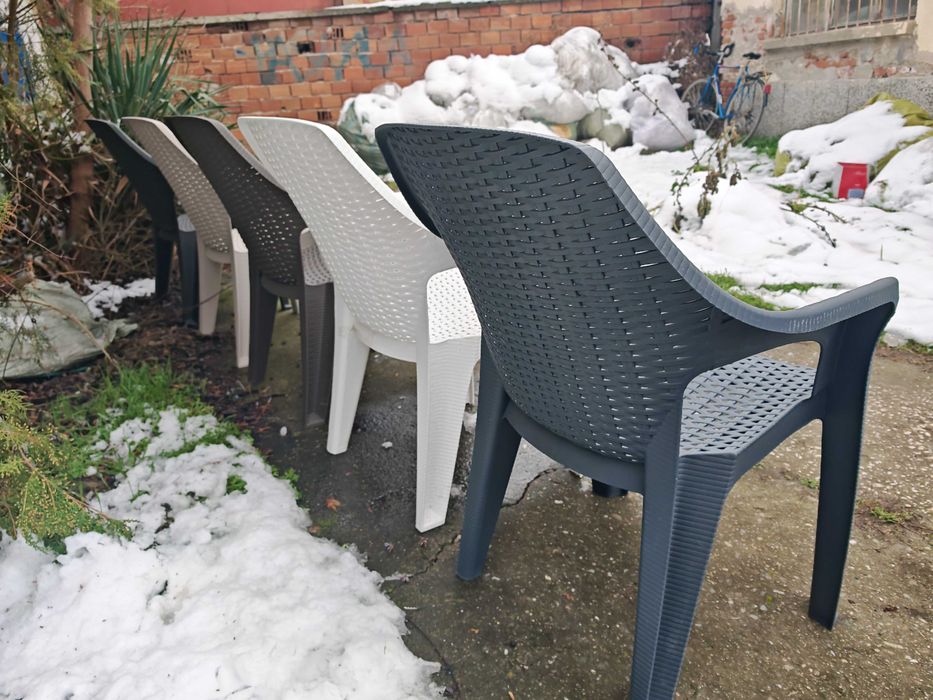 Градински стол Ратан PVC