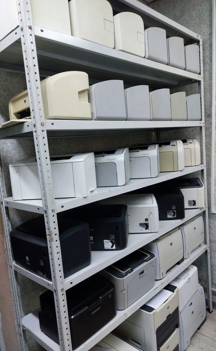 Мфу и принтеры разных моделей
ч/б и цветные