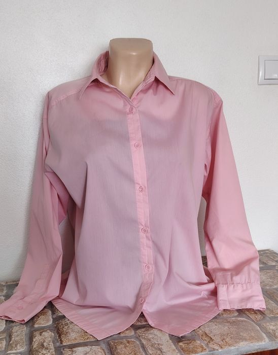 Camasa bumbac roz