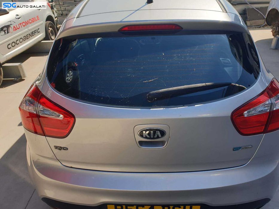 Haion Hayon Portbagaj Dezechipat cu Luneta Geam Sticla Kia Rio 3 Hatchback 2011 - 2015 Culoare 3D [Q2886]