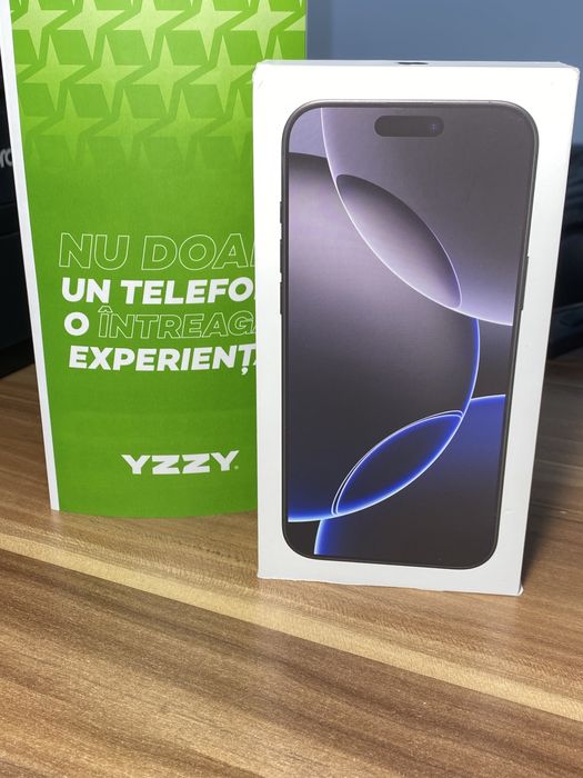 iPhone 16 Pro Max • 256 GB • Black Titanium