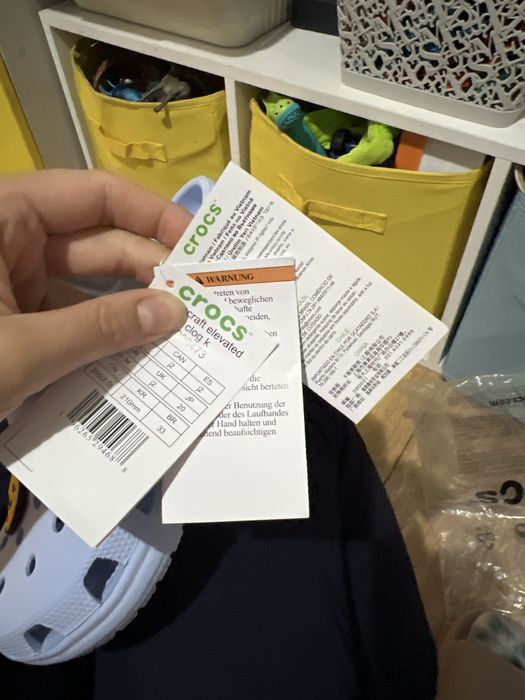 Crocs новые j2 33-34 на 20 см +-