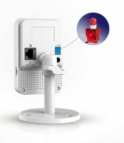 Camera IP Dahua IPC-K35 Cube Wireless 3MP, 2.8mm, IR 10m, microSD