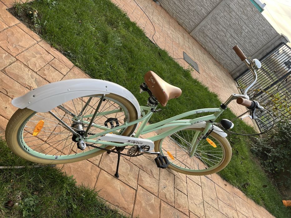 URGENT Bicicleta DAMĂ Scirocco cruiser Tahiti turcoaz
