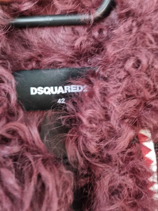 Geaca dama cojocel Original  Dsquared2 de peiele