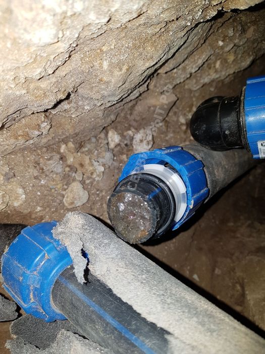 Разморозка труб пластик