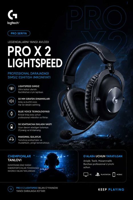 Logitech G Pro X 2 Lightspeed