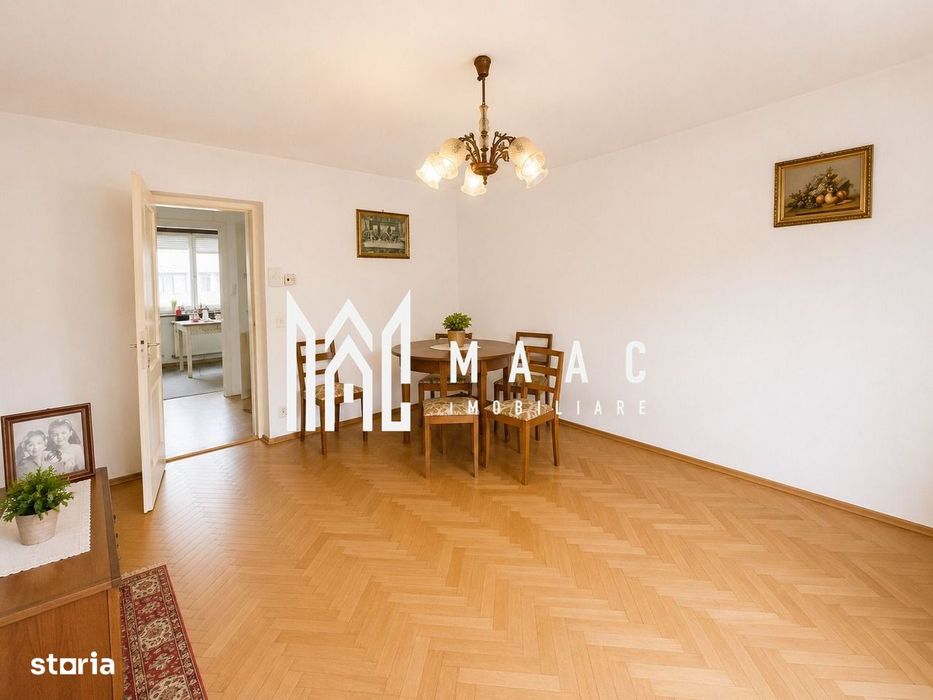 Apartament 3 camere | Ștrand, Sibiu | 74 mp, garaj