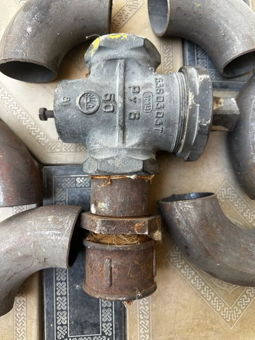 Газовый кран, редуктор диаметр 50