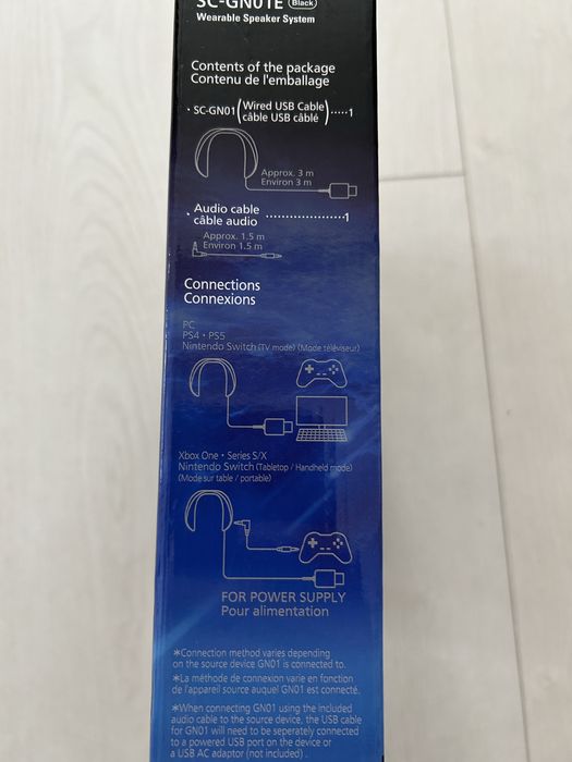 Panasonic SoundPlayer SC-GN01E – Wearable Gaming Speaker