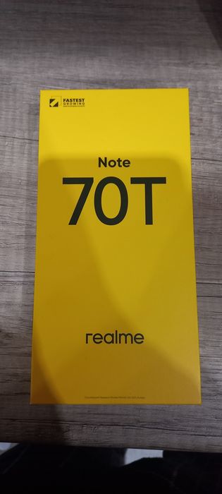 Realme Note 70T
Телефонът е чисто нов, нера
