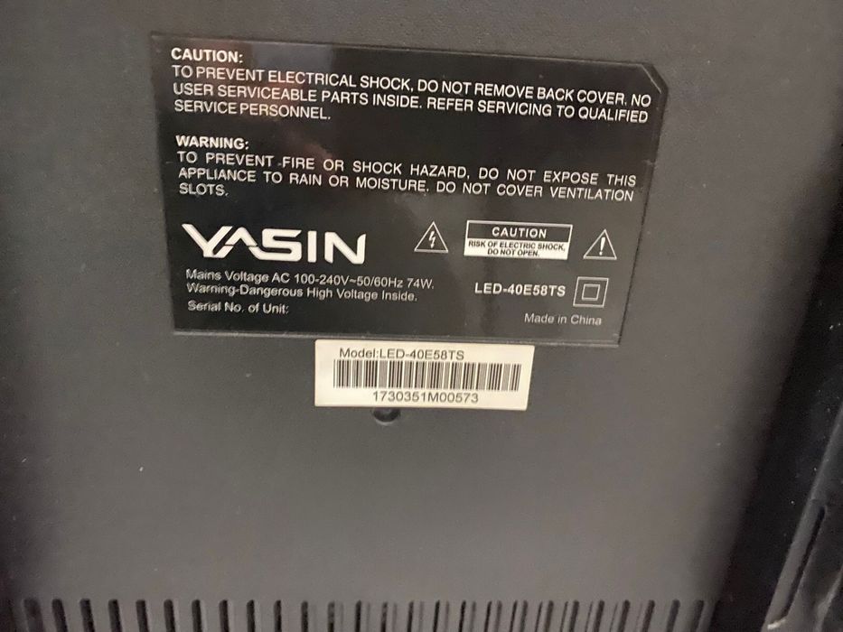 Телевизор YASIN в отличном состояние