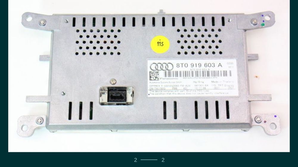 Reparatii display model 8T0919603A A4, A5 etc