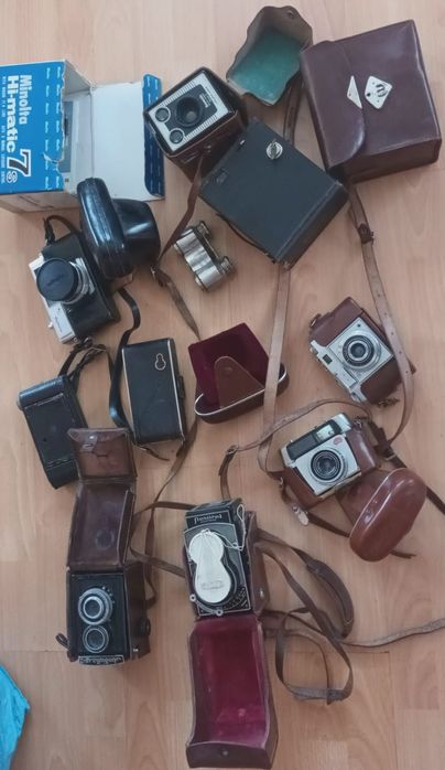 Lot aparate foto vintage
