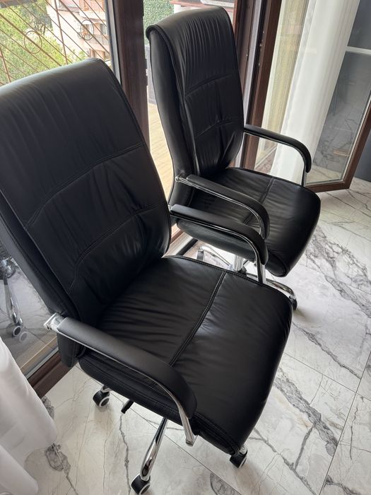 Бизнес офис стол кожа в гаранция към Окей Офис