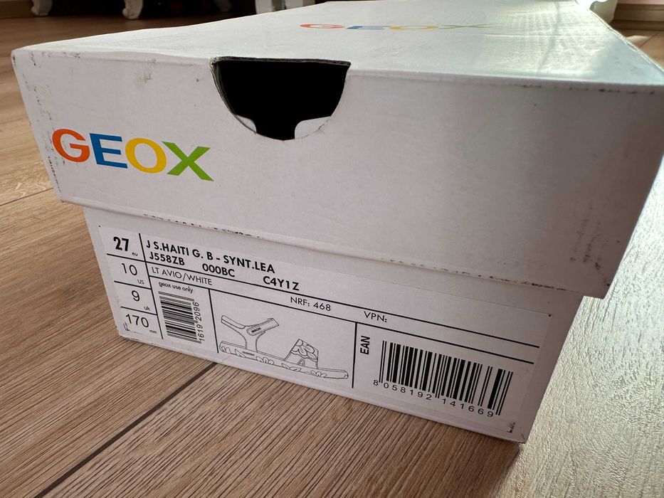 Детски обувки Geox - Сандали J S.Haiti, размер 27 / Kецове KILWI, размер 25 / Ботуши TREKKYUP, размер 29