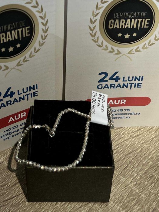 Bratara aur 18K (AG42 Roman B.12239) Garantie 12 ani!